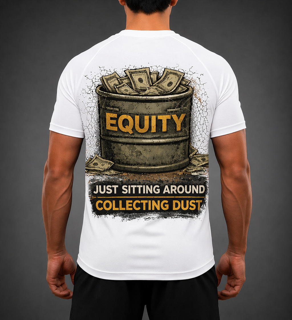 Equity Collecting Dust Tee- Real Estate T-Shirt