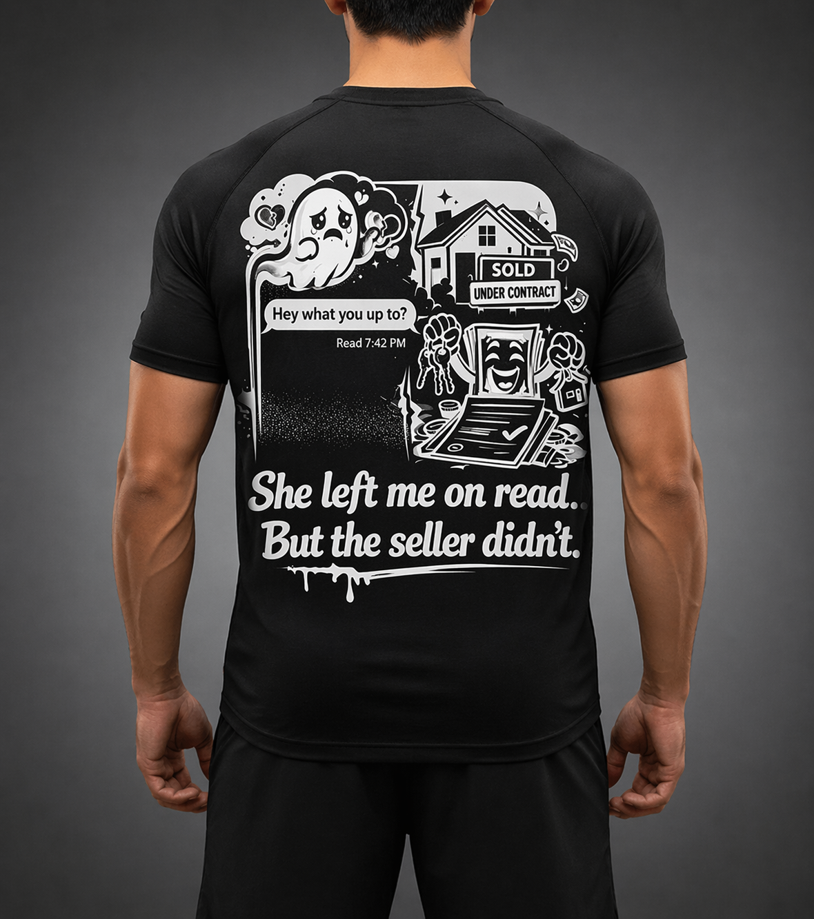 She Left Me On Read… But the Seller Didn’t” Tee